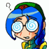 new glasses, well, I need to get used to them @_@;
